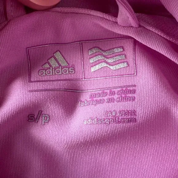 ADIDAS Purple Zip Jacket - Picture 7 of 8